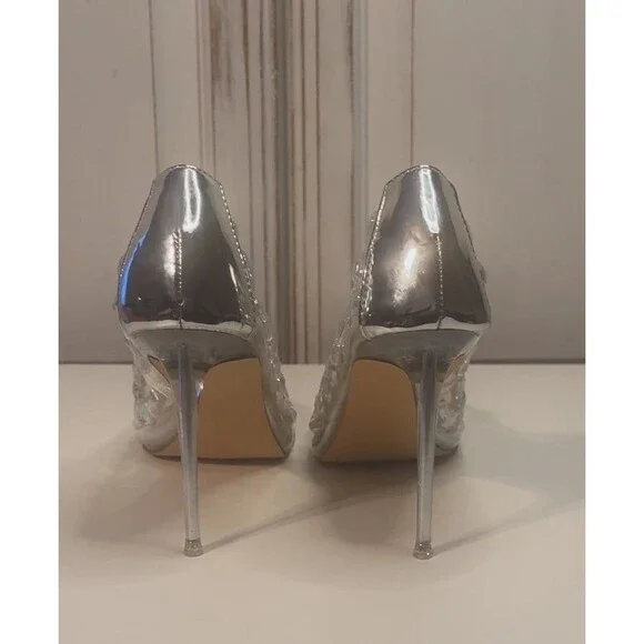 Women's Farah Iridescent Transparent Stiletto Pumps
MSRP $130 - Picture 4 of 6